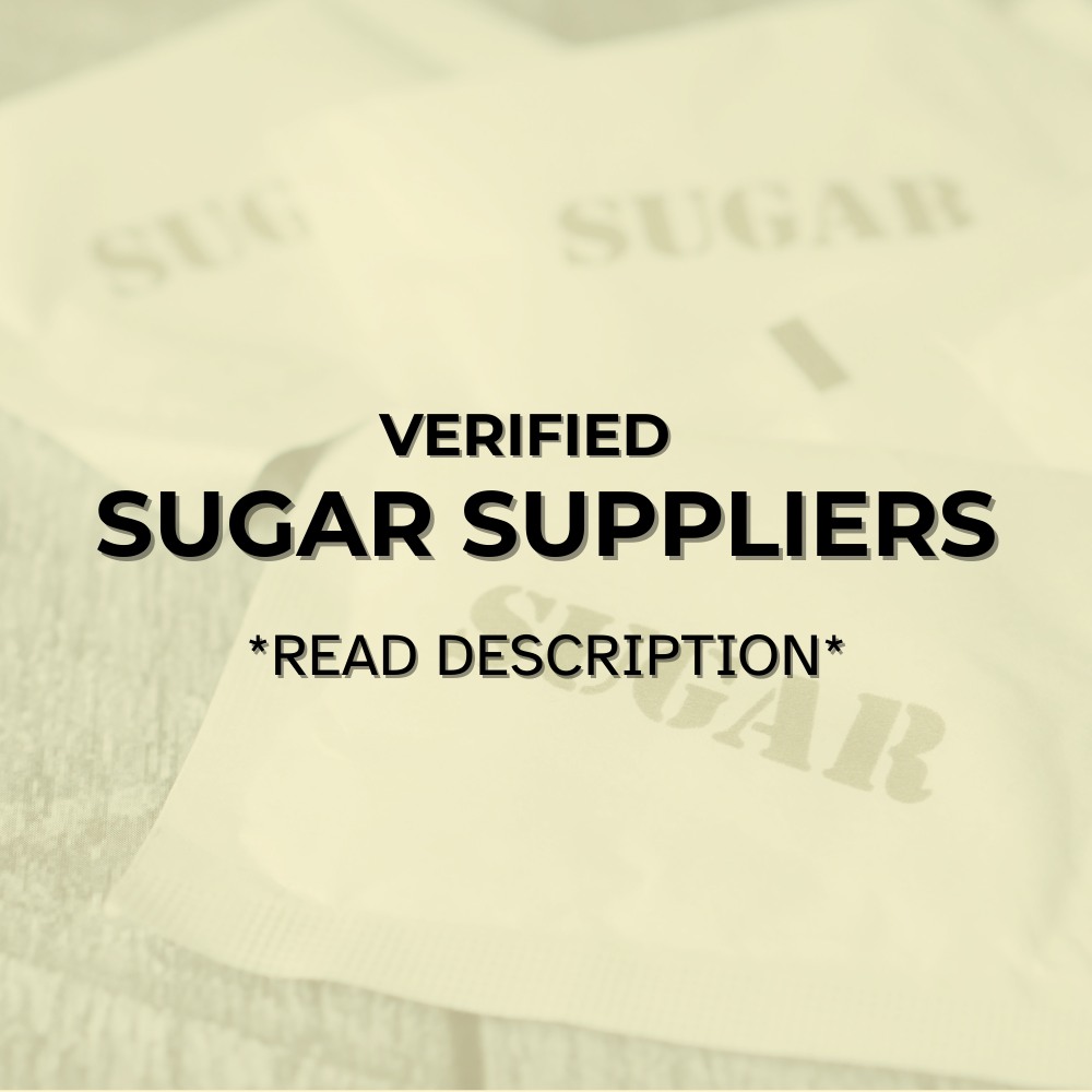Verified Sugar Suppliers + Guide