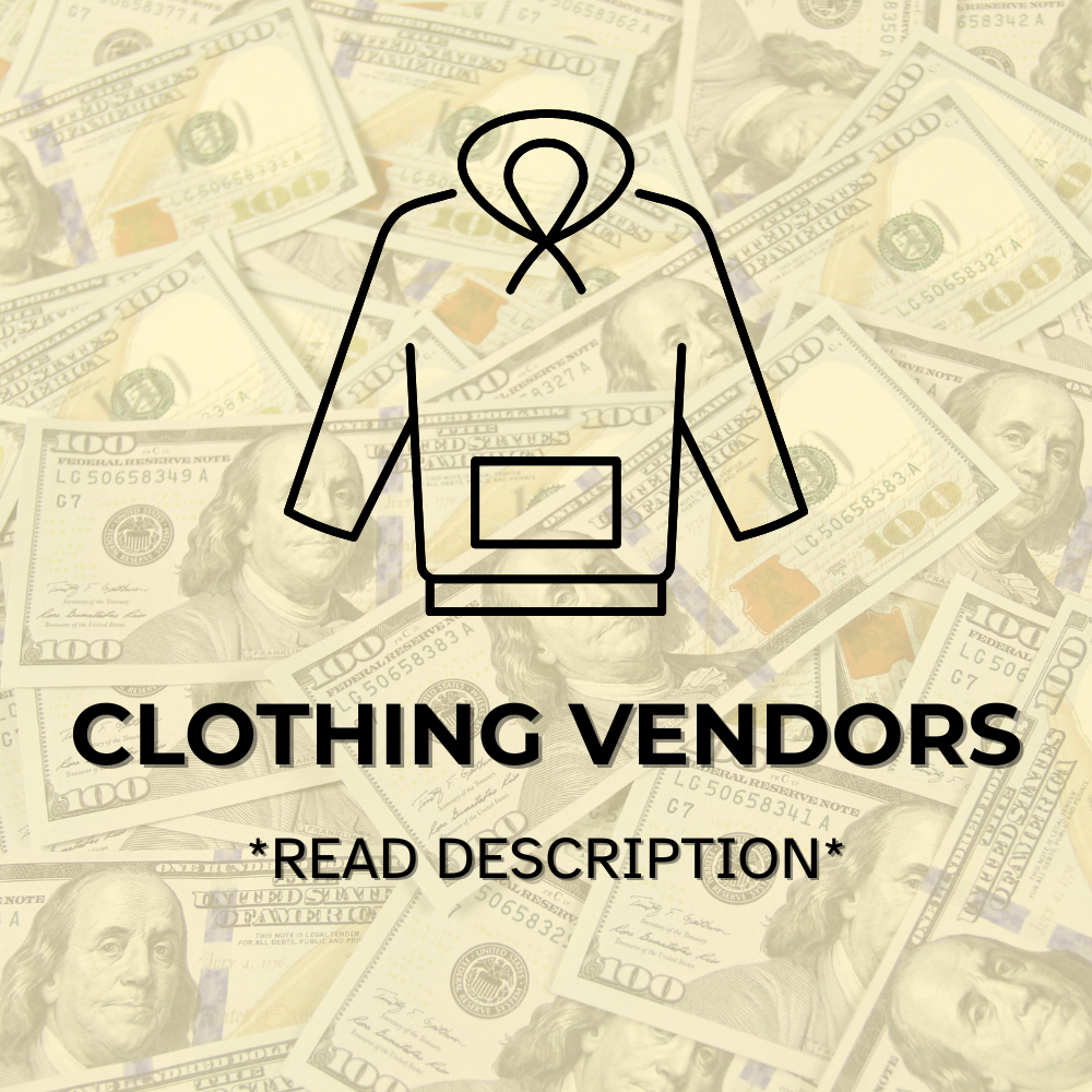 Clothing Vendors