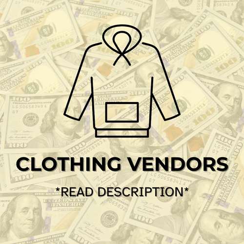 Clothing Vendors